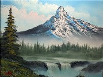 CLOSED- Paint Along with Aaron, Misty Falls, Sun., Nov. 16, 10am-4pm, Instructor Aaron Akers