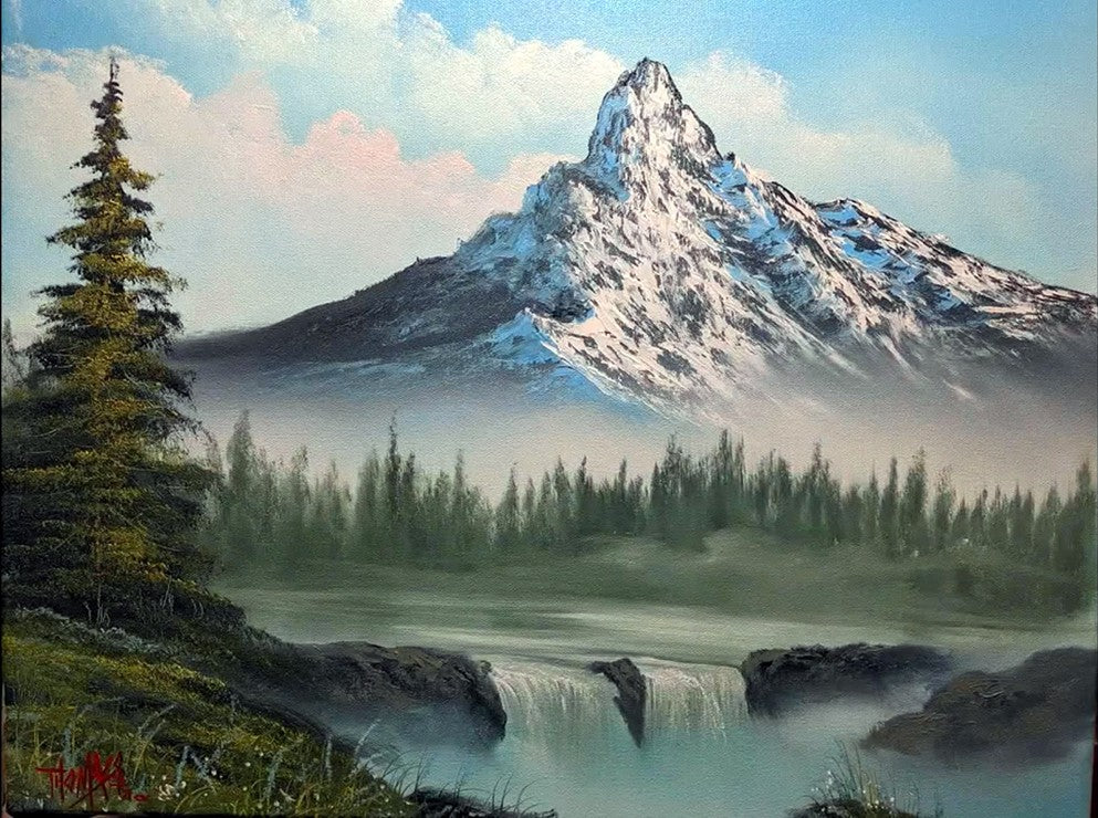 Paint Along with Aaron, Sun., June 14, 10am-4pm, Instructor Aaron Akers