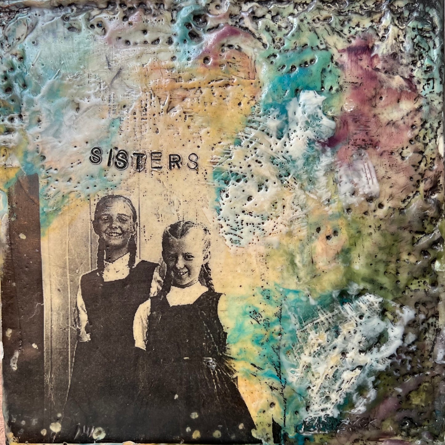 CLOSED Encaustics 101 & More , Sat. & Sun., Nov. 22 & 23, 10 am – 2 pm, Instructor, Janet Hickok