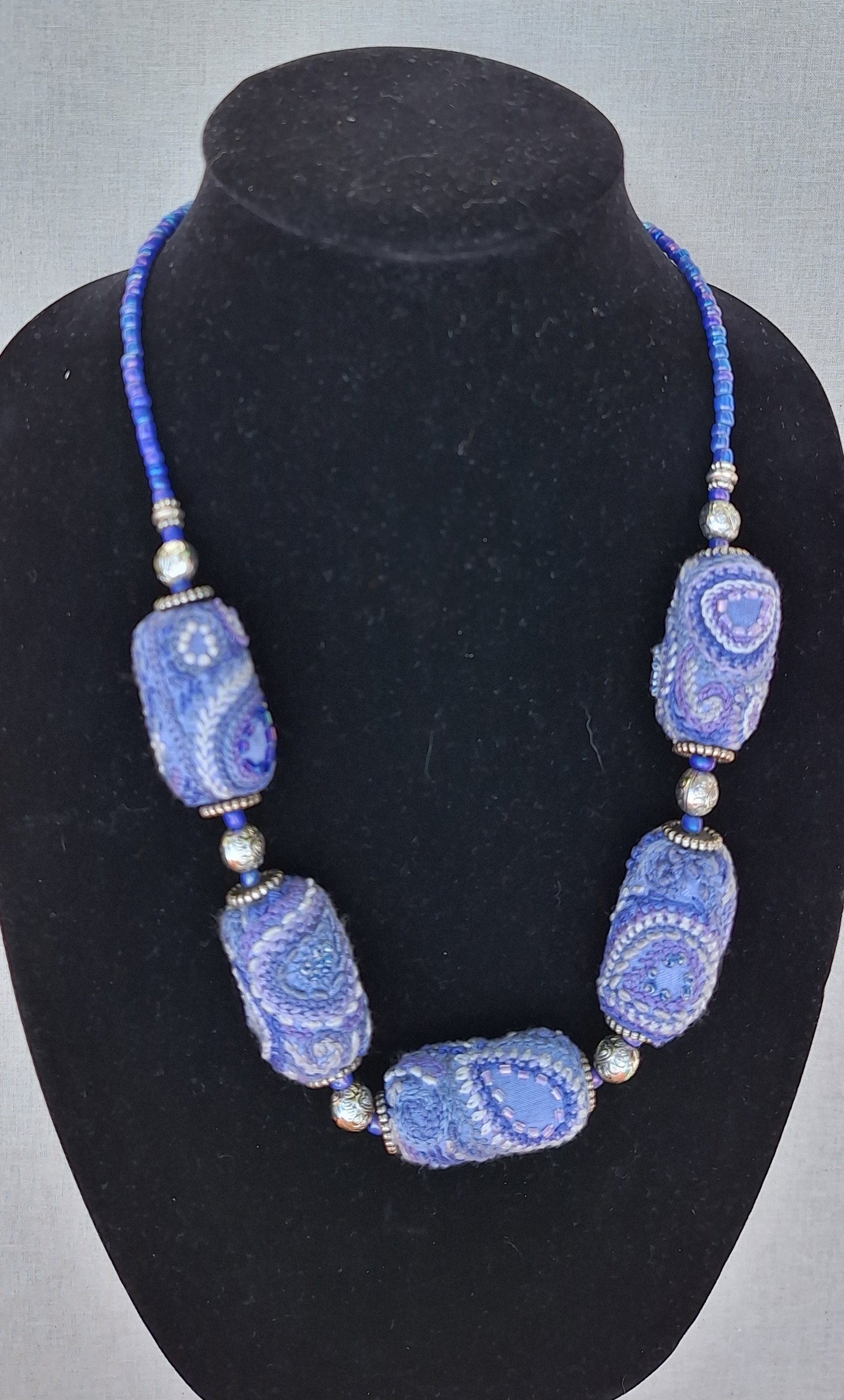 Paisley Lavender Necklace