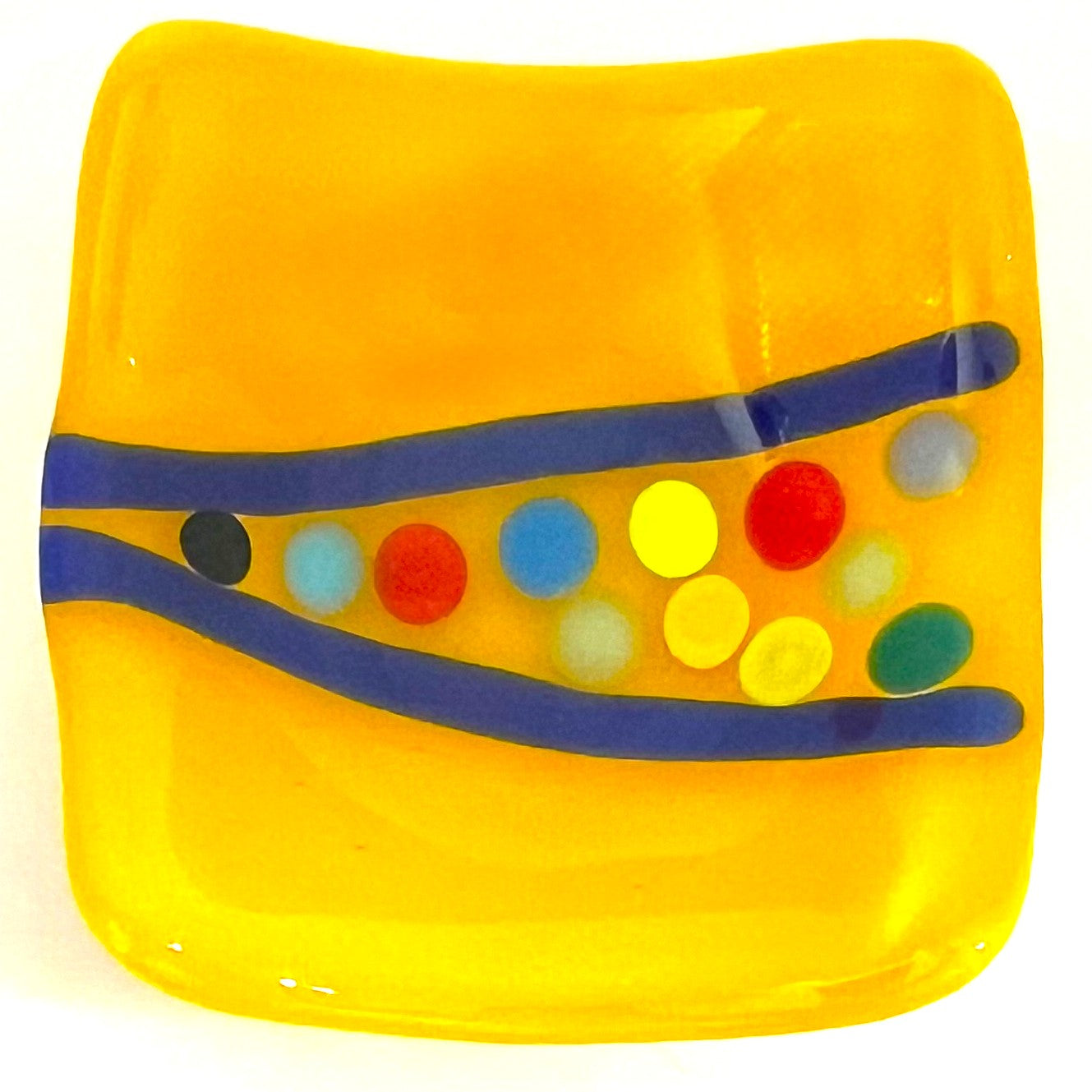 Yellow Teabag Holder 687