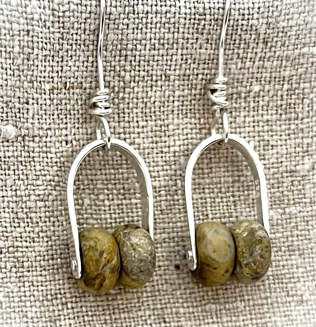 Earrings Owyhee Jasper 86