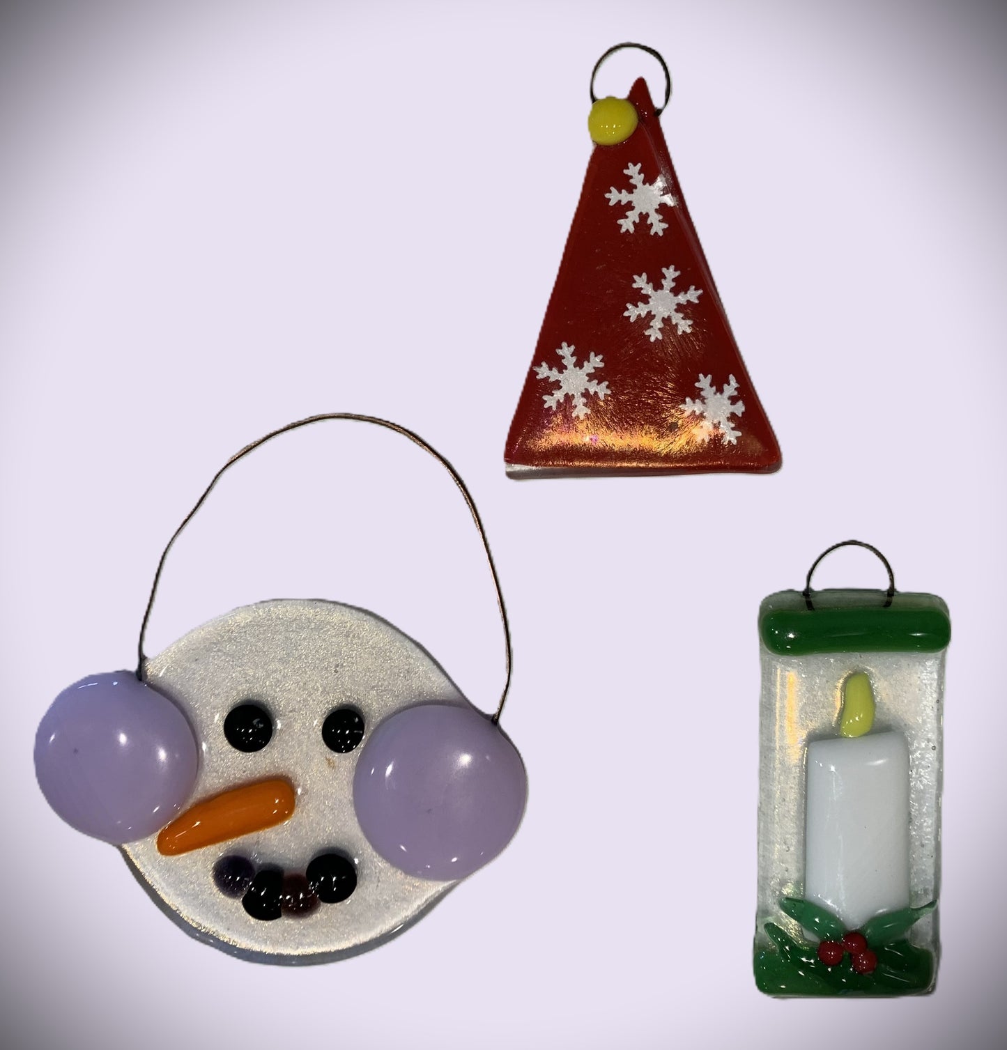 Fused Glass Ornaments, Sun., Nov. 1, 9am - 12pm, Instructor, Margaret Eagle
