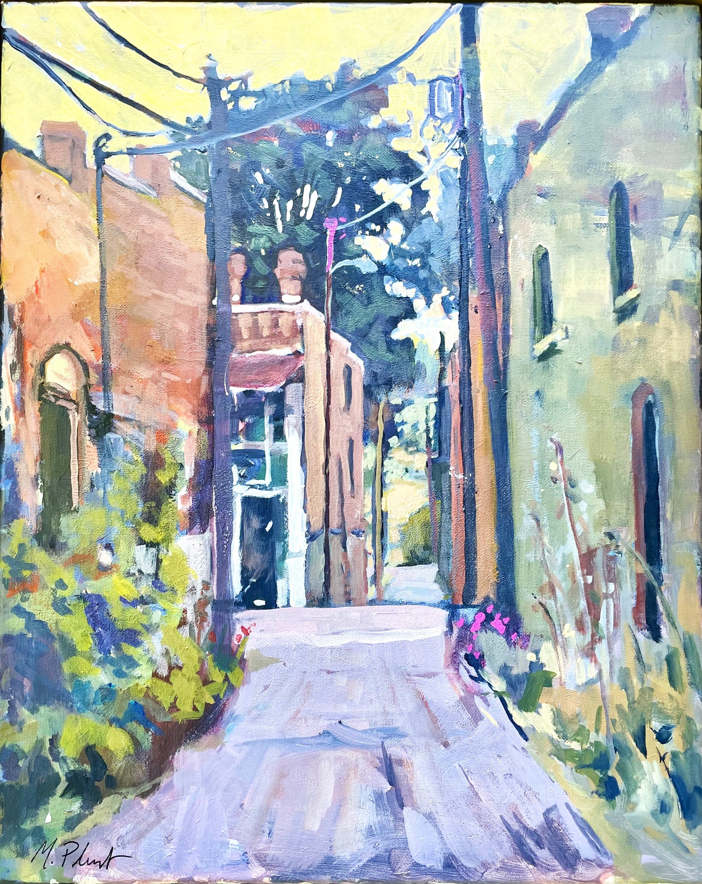 Back Alley in Oakland Oregon