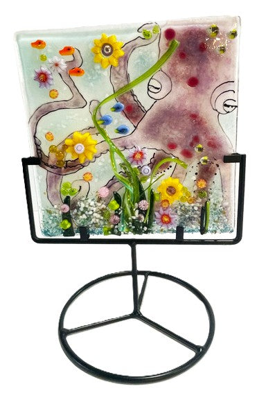 Lavender Octopod w stand