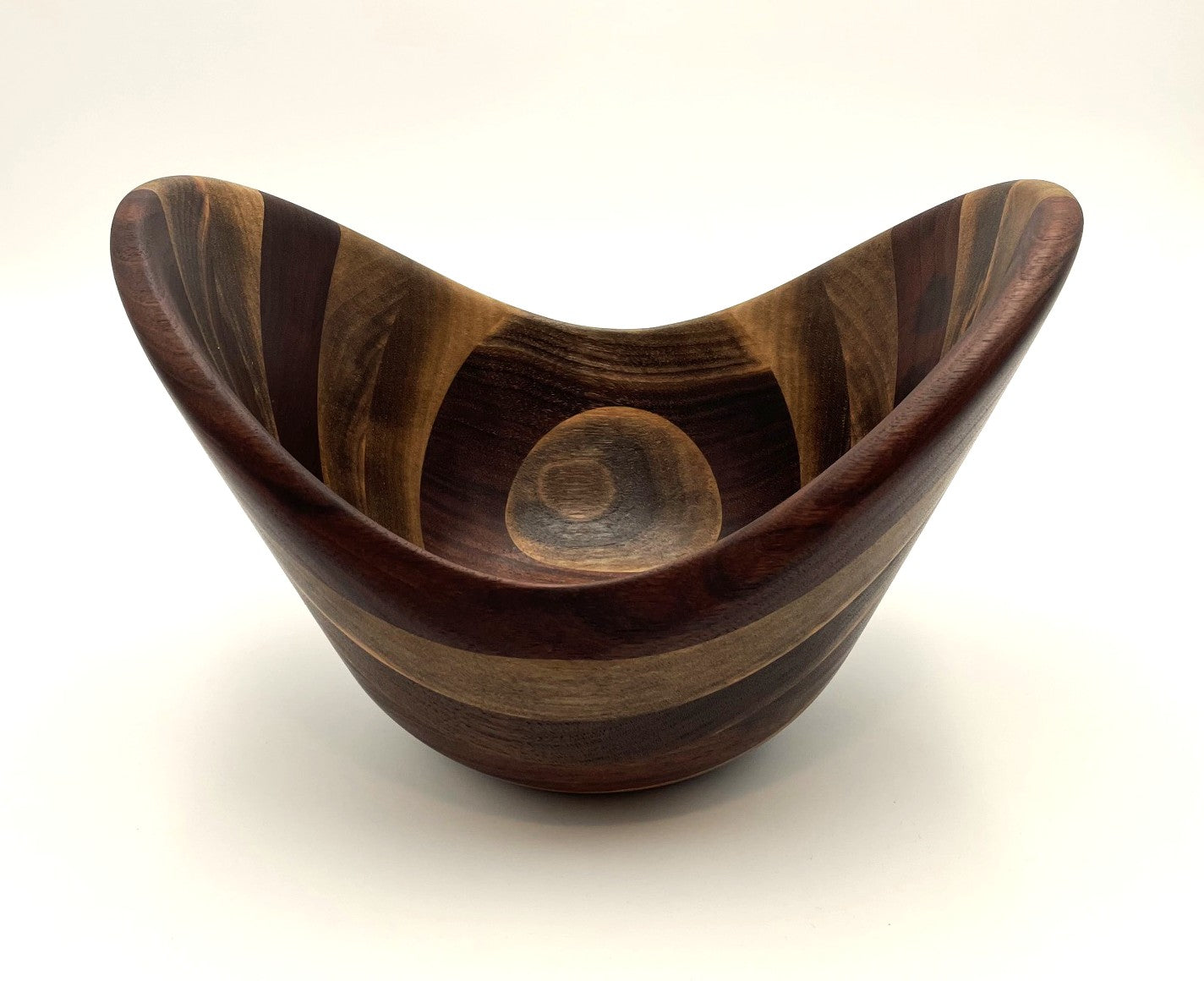 Segmented Walnut Bowl