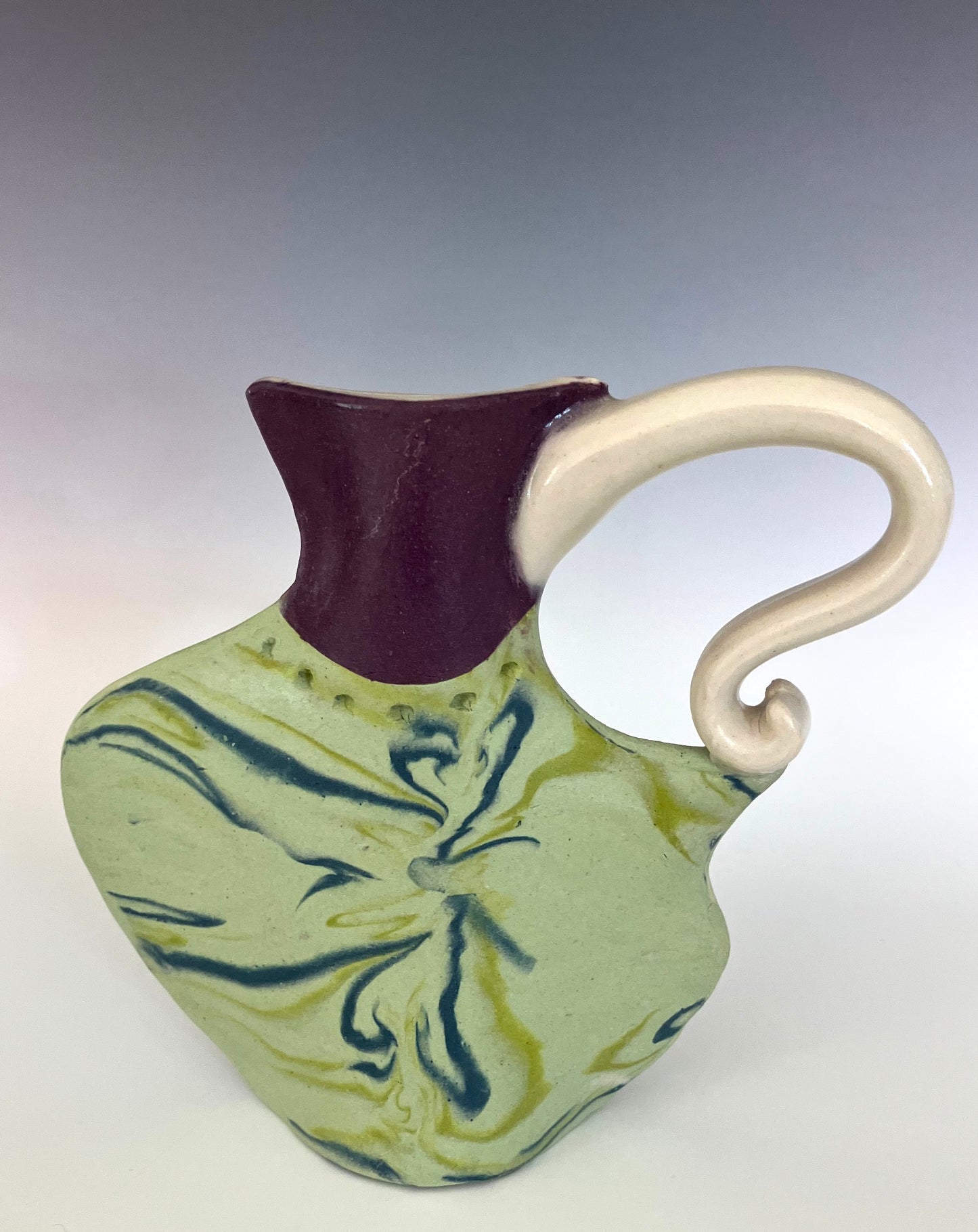 Vase Purple/Green Mini 35