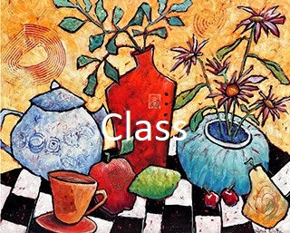 Fun and Fanciful Painting with Acrylics, Part 1, by Deanna White, DWV1