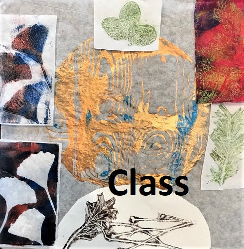 Gelli Plate Printing, by Kathleen Buck, KBV21