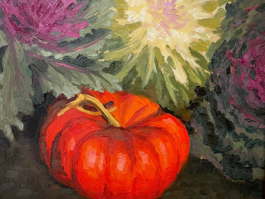 Autumn Still Life in Oils, Thurs, Nov. 19, 1pm to 4pm , Instructor Christine Joy Swanson