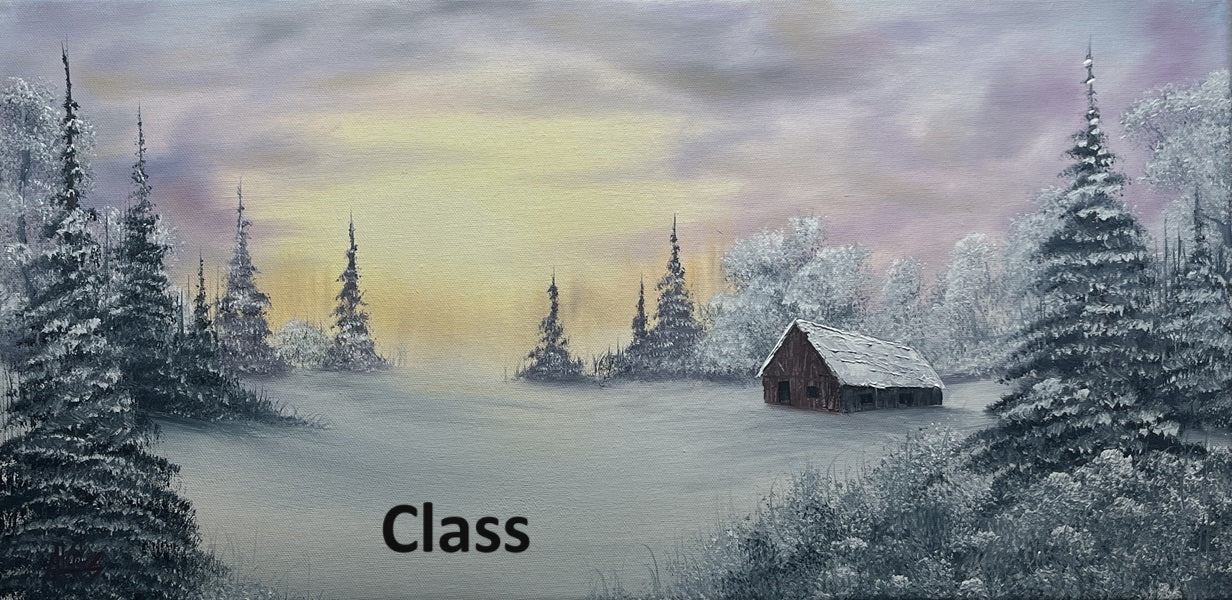 Paint Along with Aaron, Sun., Dec., 08, 2024, 10AM to 4PM, Instructor, Aaron Akers