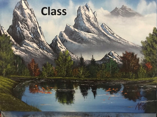 Paint Along with Aaron, Sun., Apr. 21, 2024, 10AM to 4PM, Instructor, Aaron Akers
