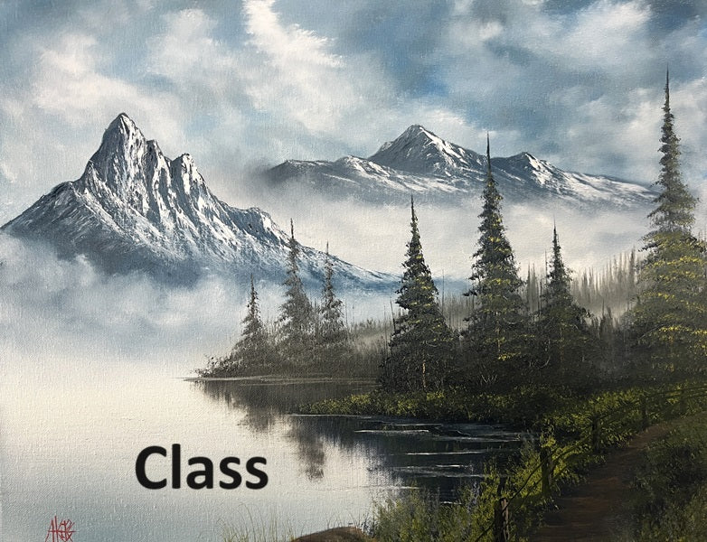 CLOSED Paint Along with Aaron, Sun., Nov., 17, 2024, 10AM to 4PM, Instructor, Aaron Akers