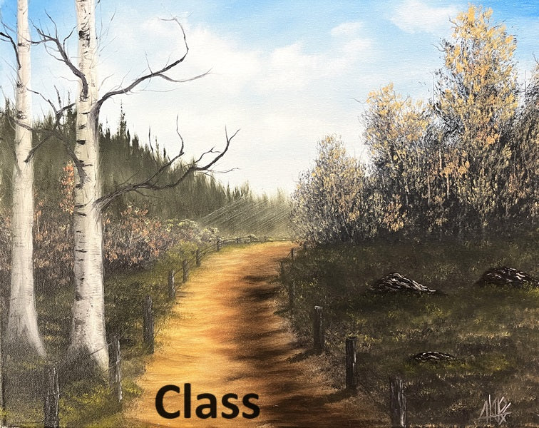 Paint Along with Aaron, Sun., Oct. 27, 2024, 10AM to 4PM, Instructor, Aaron Akers