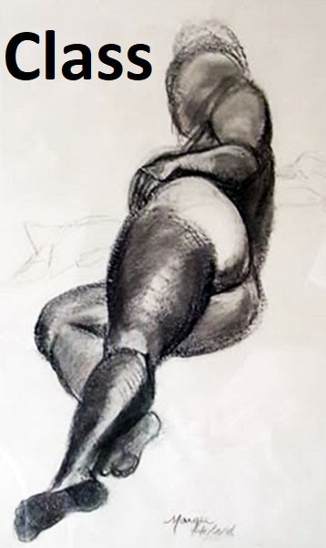 "Life Drawing" 231110, by Margie Williams, Instructor