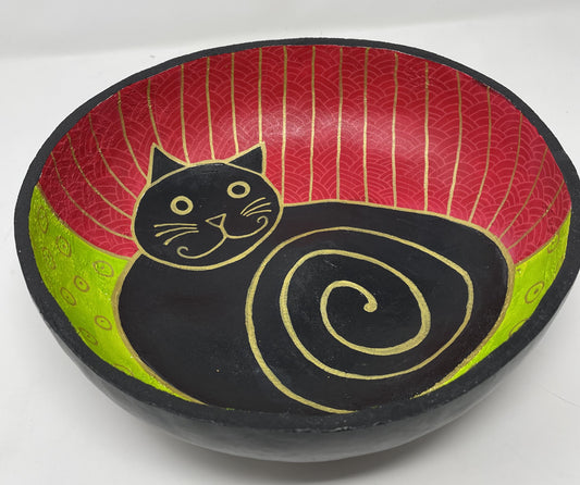 BLACK CAT BOWL