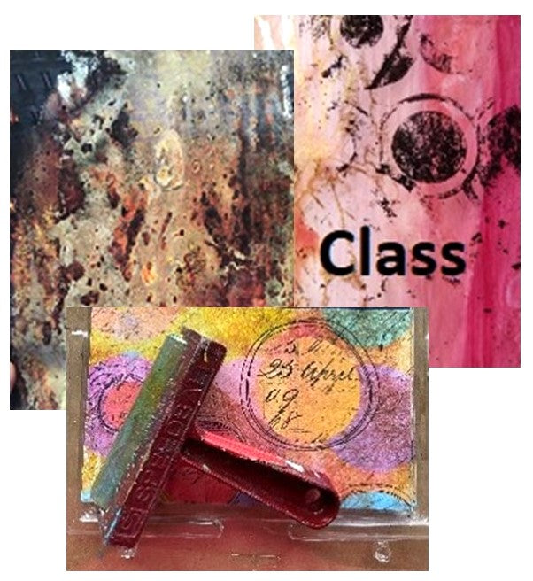 Make your own Collage Papers Workshop, Sat., Jan. 11, 2025, 11AM - 3:30PM, Instructor, Deanna White