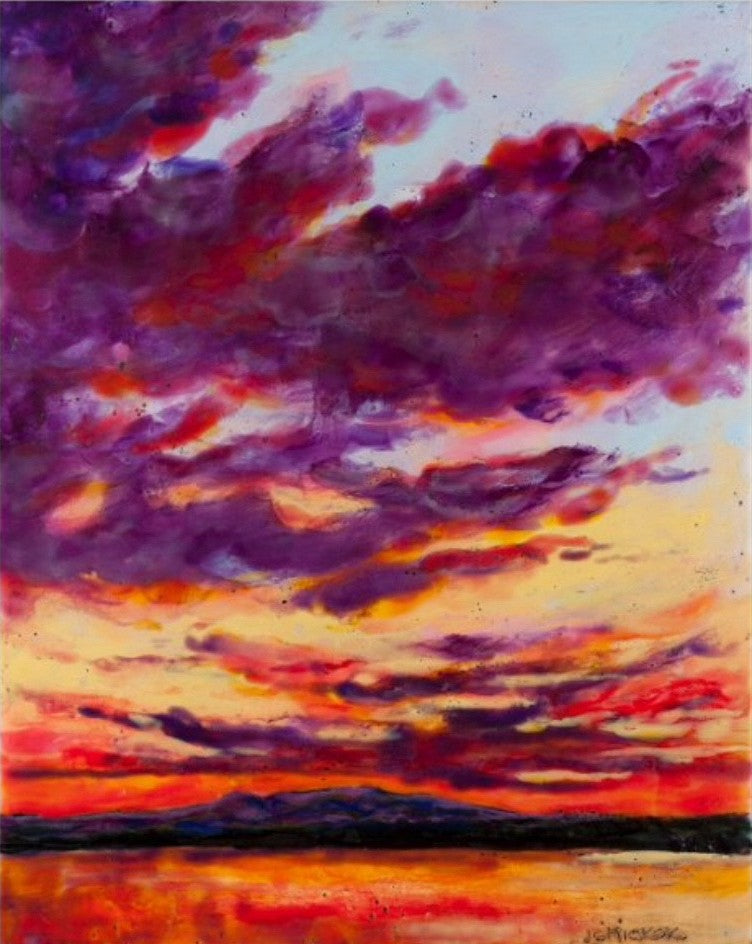 CLOSED Encaustics 101 & More , Sat. & Sun., Nov. 22 & 23, 10 am – 2 pm, Instructor, Janet Hickok