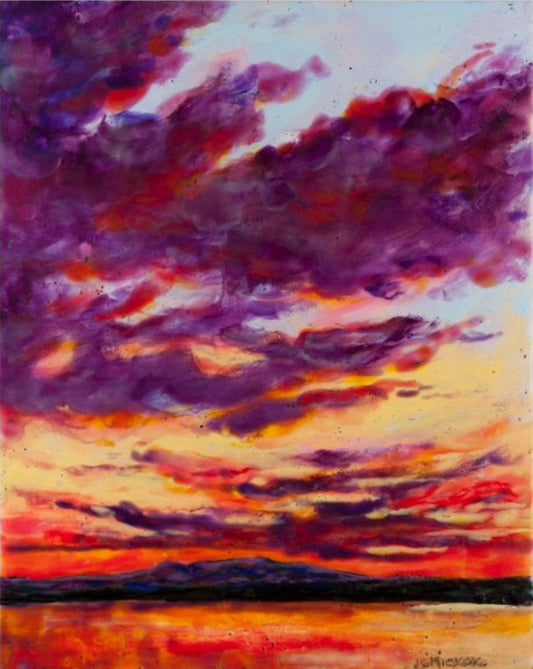 Encaustics 101 & More , Sat. & Sun., Nov. 22 & 23, 10 am – 2 pm, Instructor, Janet Hickok