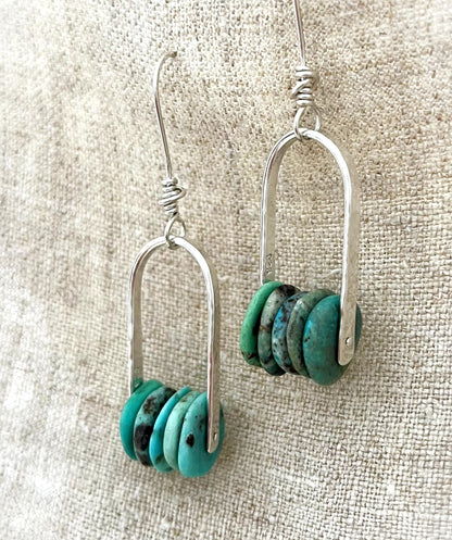 Earrings Turquoise 82