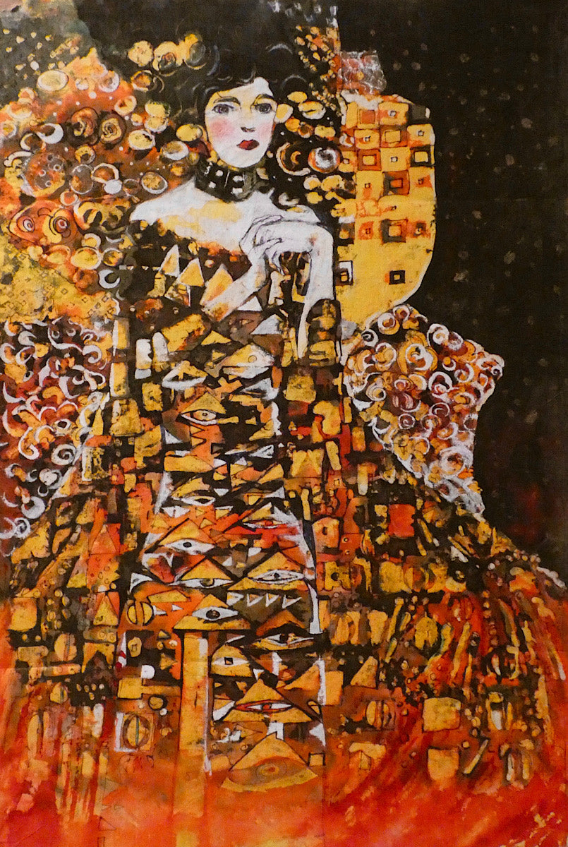 Klimt-Lady in Gold