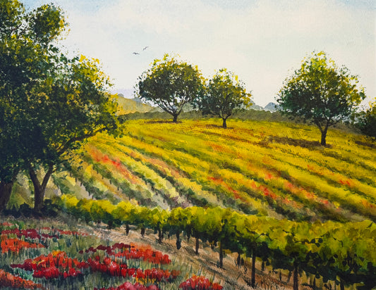 Colors of Fall in Watercolor, Thurs's, Oct 1, 8, 15, 29, 1:30 - 4:30pm , Instructor, Michelle Myers
