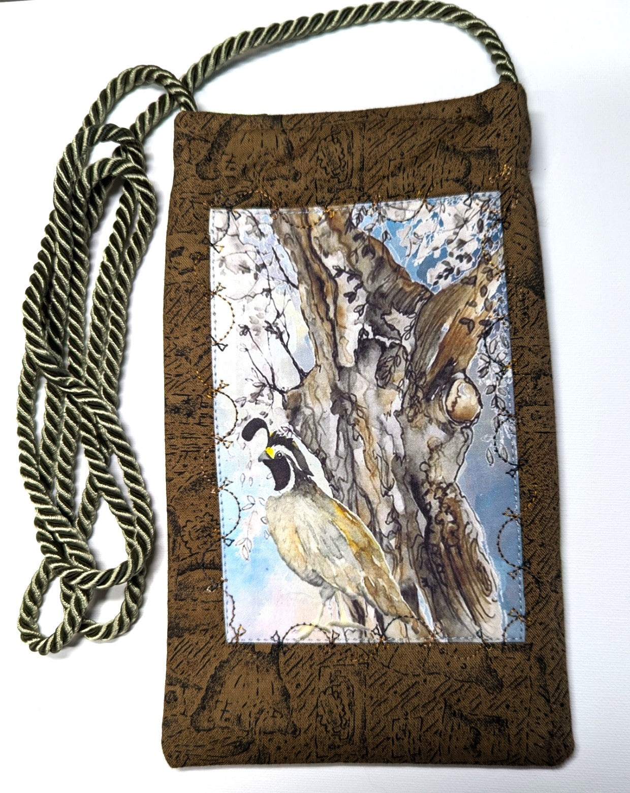 Quail-Glasses/ Phone Pouch