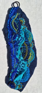 Navy Cuff Bracelet