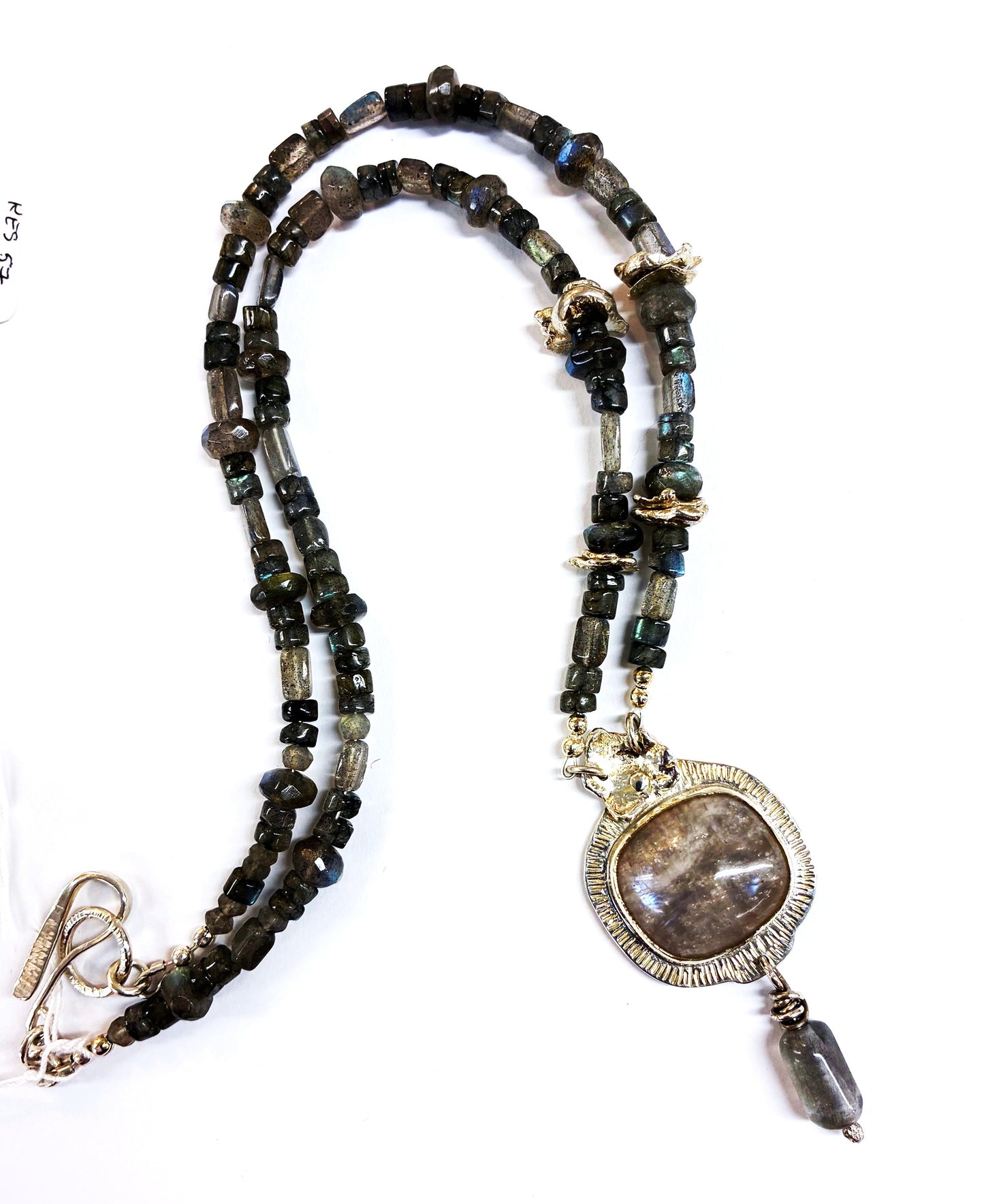 Necklace, Moonstone, Labradorite