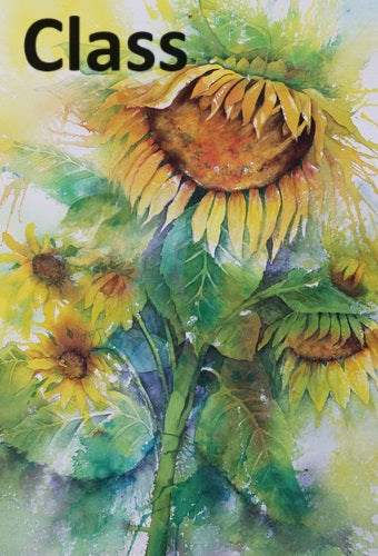 Watercolor Florals, Sat., Oct. 26, 10am - 4pm , Instructor, Michelle Myers
