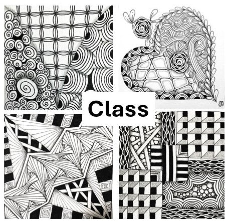 Introduction to Zentangle Art, Sun., May 26, 2024, 1pm - 4pm, Instructor, Suchitra Komandur