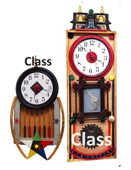 Clock Making Class Off-Site, Fri., June 21, 2024, 10am- 4pm, Instructor, Ann Durley