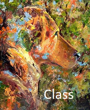 Painting Acrylics with Palette Knives, by Kathleen Buck, KBV2