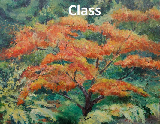 Painting Trees, by Kathleen Buck, KBV17