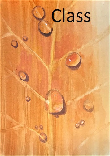 Painting Raindrops, by Kathleen Buck, KBV14